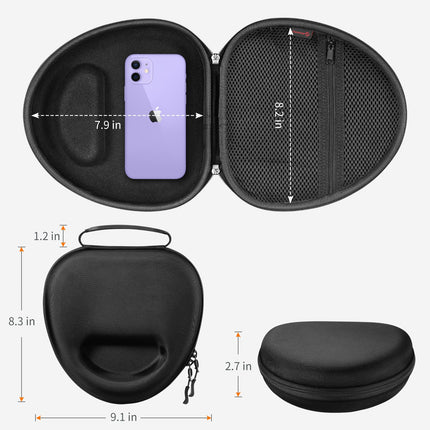 Fintie Case for Sony WH1000XM5/ WH1000XM4/ WHCH720N/ WHCH710N/ WHCH700N/ WHXB910N/ WHXB900N/ Bose 700/ QC35 II Wireless Noise Cancelling Headphones, Replacement Travel Protective Storage Bag Case