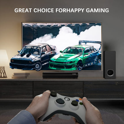 Televiisori heliriba, mini-heliriba 60W 19,7 tolli 2.0 kanaliga, 3 ekvalaiseri režiimi, teleri kõlari heliriba, Bluetooth 5.0/optiline/AUX/RCA port, juhtmega ja juhtmevaba kodukino kõlar