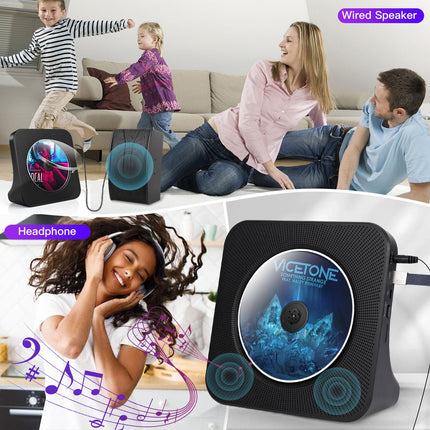 Lauaarvuti CD-mängija Bluetooth-saatjaga, kaasaskantav CD-mängija kõlarite ja taimeriga, CD-raadiomängija AUX/USB-pordiga, tolmukate, LCD-ekraan, K-popi muusikaalbumite kaugjuhtimispult