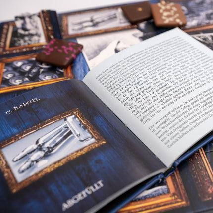 Peters Seduced with Pleasure | Criminal Christmas "Knecht's Most Difficult Case" Advent Calendar | With Alcohol | Christmas Calendar | Truffles | Chocolate | Advent | 255g
