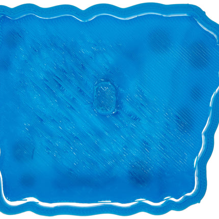 Lõikur Bob Esponja küpsisevorm, plastik, sinine, 8x7x1,5 cm