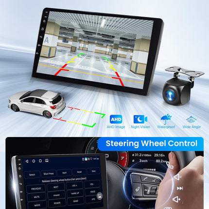 4+64G Android Car Radio for FIAT Ducato 3/Peugeot Boxer 2/Citroen Jumper 2 2011-2022 9 inch Wireless Carplay Car Radio with Android Auto Navi GPS Mirror Link Bluetooth FM/RDS/DAB/DVR/EQ Rear View Camera