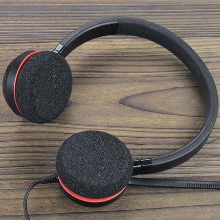 XBERSTAR vahetuskõrvapadjad Jabra Evolve 65 kõrvaklappidele, padjakate, padi Jabra Evolve 20, 20se, 30, 30II, 40, 65, 65+ kõrvaklappidele, 5 paari käsnkõrvapatju