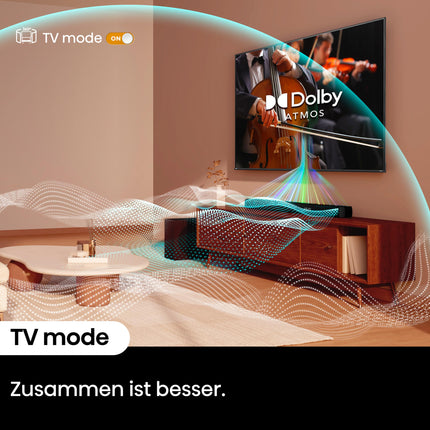 Hisense 43E7NQ 108 cm (43-tollise) teleri komplekt, 4K UHD, QLED, HDR10, HDR10+ dekodeerimine, HLG, Dolby Vision Atmos, 60Hz paneel, sujuv liikumine, Bluetooth HS3100