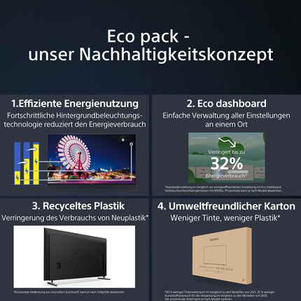 Sony BRAVIA XR, XR-75X90L, 75-tolline televiisor, täismassiiv-LED, 4K HDR 120Hz, Google, nutiteler, töötab Alexaga, eksklusiivsete PS5 funktsioonidega, HDMI 2.1, mängumenüü ALLM + VRR-iga, 24 + 12-kuuline garantii
