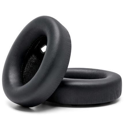 WC Wicked Cushions Extra Thick Ear Pads for Sony WH1000XM4 Headphones – Soft PU Leather, Luxurious Noise-Isolating Memory Foam, Works with Ear Sensor | Black