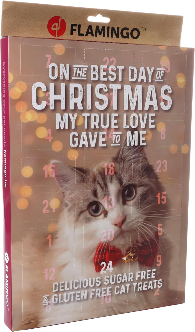 CHRISTMAS CALENDAR Chick'n Snack Cat 24ST 295G