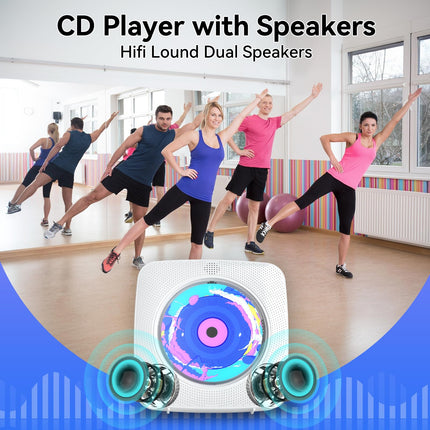CD-mängija lastele: Kegaudio raadio CD-mängijaga, kaasaskantav CD-mängija, Bluetooth, kaasaskantav CD-mängija kõlariga, esipaneeliga, kaugjuhtimispuldiga, taimeriga, USB-taasesitus, AUX-taasesitus