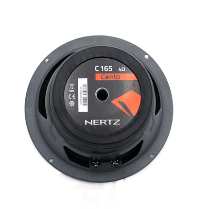 Hertz C 165 – 165mm woofer pair with SPP-M paper cone, V-Cone® technology &amp; high-density ferrite magnet – Precise bass reproduction for car hi-fi