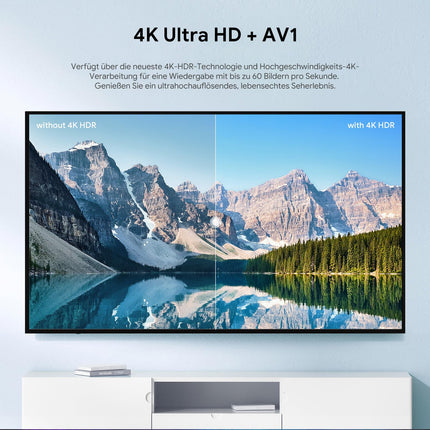 TV Stick Android 11 Stick TV MECOOL GTV OS koos Netflixi sertifikaadiga 2 GB RAM 8 GB ROM BT 5.0 Dual WiFi 2.4G/5G 4K HDR AV1 4K sertifitseeritud Google//Prime Video/YouTube