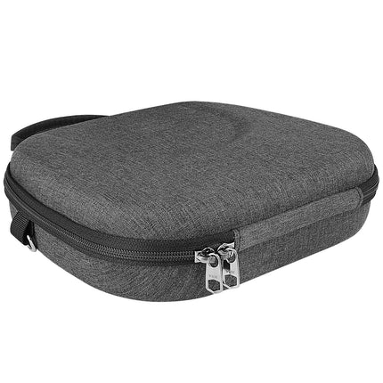 Geekria Shield Headphone Case, Compatible with AirPods Max Headphone Case, Replacement Hard Shell Travel Carrying Case with Space for Smart Case and Accessory Storage (Dark Gray)