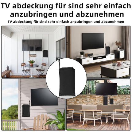 YALYAYA välistingimustes kasutatav telerikate 40–43-tollisele välistingimustes kasutatavale telerile, teleri tolmukate 600D Oxford PVC-kattega, vastupidav, veekindel, tolmukindel universaalne ekraanikaitse välistingimustes kasutatavatele teleritele