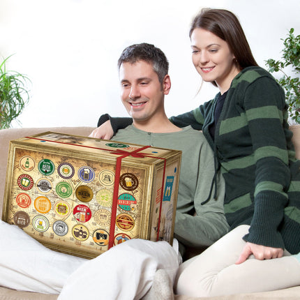 Beer Advent Calendar World and Germany with Tsingtao + Tiger + Hite Pale Lager + more/Gift Idea Advent Calendar with Beer/Beer Advent Calendar