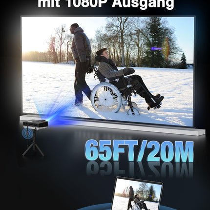 AIMIBO 4K 5G juhtmevaba kuvari adapter – tõeliselt ühenda ja mängi filme, saateid ja otseülekandeid nutitelefonist, sülearvutist monitori/projektorisse, ühildub iOS*OS, Android, Windows, Mac OS, Airplay, DLNA ja Miracastiga.