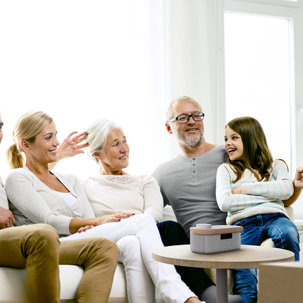 Sony Wireless Portable TV Speaker for the Hearing Impaired and Seniors - White (SRSLSR200.CE7), One Size