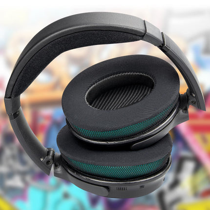 SoloWIT® jahutava geeliga vahetuskõrvapadjad Bose QuietComfort 35 (QC35) ja Quiet Comfort 35 II (QC35 II) kõrvaklappidele