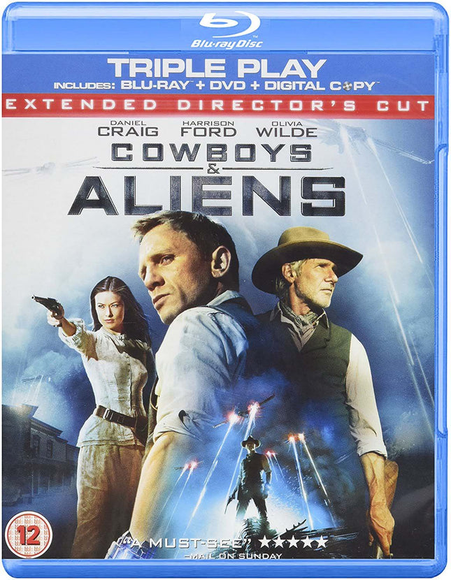 Kauboid ja tulnukad (laiendatud režissööri versioon) [Blu-ray]