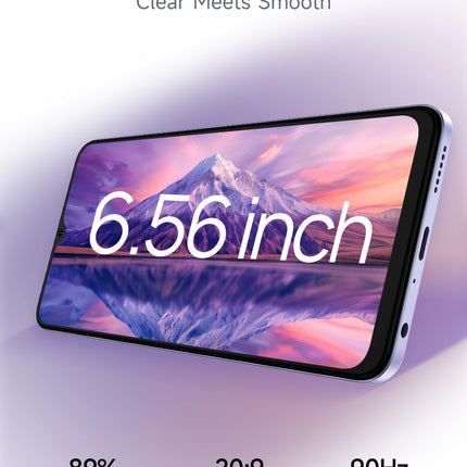 Ulefone Note 21 Mobile Phones, 128GB/1TB SD Expansion, 8GB RAM Android 14, 90Hz 6.5 inch Octa Core 5000mAh, 4G Dual SIM Smartphone Fingerprint Face ID, Phone Case, Black