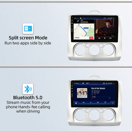 JOYX - [6G+128G] - Android 13 autoraadio sobib Ford Focusele (2004-2011) - Juhtmevaba Carplay/Android Auto - Mikrofonita kaamera - IPS 9 tolli - 2 DIN - Sisseehitatud DSP - SWC WiFi DAB Kiire käivitusega 360-kaamera