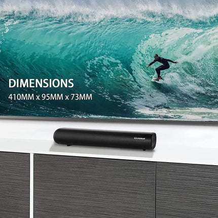 TKMARS teleritele mõeldud heliriba koos subwoofer 5.0-ga, Bluetooth 10 m leviala, ühildub optilise, Aux, USB, koaksiaal- ja HDMI-pordiga, 3 intelligentse režiimiga