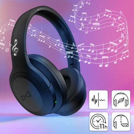 FOREVER BTH-700 juhtmevabad Bluetooth-kõrvaklapid, aktiivse mürasummutusega ANC-kõrvaklapid mobiiltelefonide/TV/reisimiseks/veebikursuste/kodukontori jaoks