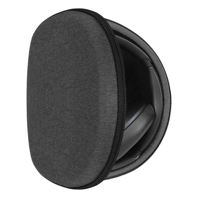 GEEKRIA kilpümbris, mis ühildub Sony, Skullcandy, JBL ja Sennheiser kõrvaklappidega, asenduskaitsev kõva kestaga reisiümbris kaablihoidikuga (tumehall)