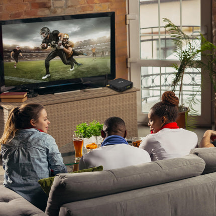 Retoo Android TV Box TX6 puldiga | Meedia voogedastusklient | 4 GB RAM, 32 GB ROM | HDMI, Miracast, HDR, neljatuumaline AllWinner H6, 2,4 GHz WiFi, Ethernet, USB 3.0, nutikas MALI-T720 graafikakaart