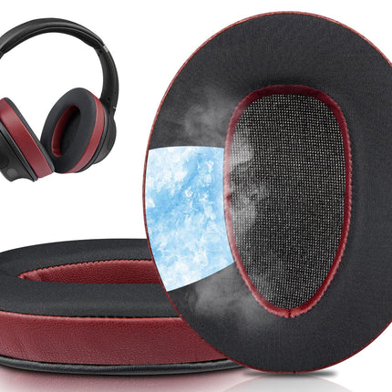 SOULWIT jahutusgeeliga vahetuskõrvapadjad Sony WH-CH700N (WHCH700N) ja MDR-ZX780 (ZX780DC)/MDR-ZX770 (ZX770BN ZX770BT) kõrvaklappidele, vahetuspadjad MDR-10R (10RNC 10RBT) kõrvaklappidele