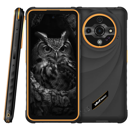 Ulefone Armor X31 PRO 5G Outdoor Smartphone Unlocked, 64MP+25MP Camera (Night Vision &amp; Flash), 5G 16GB+256GB, 6.56" HD+120Hz, IP68 Android 14 Rugged Phone, 3 Card Slots, GPS NFC Orange