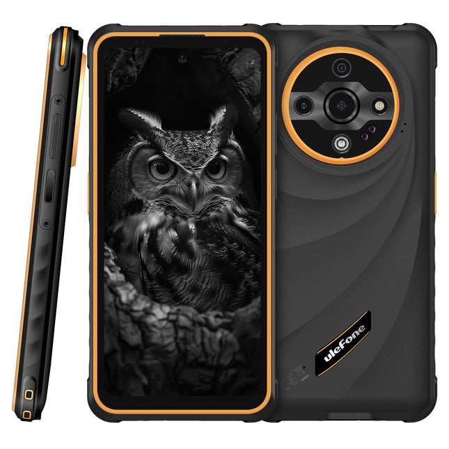 Ulefone Armor X31 PRO 5G Outdoor Smartphone Unlocked, 64MP+25MP Camera (Night Vision &amp; Flash), 5G 16GB+256GB, 6.56" HD+120Hz, IP68 Android 14 Rugged Phone, 3 Card Slots, GPS NFC Orange