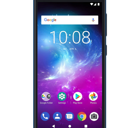 ZTE Blade A5 sinine (13,84 cm (5,45 tolli) HD+ ekraan, 16 GB sisemälu ja 1 GB muutmälu, 8 MP põhikaamera, 5 MP esikaamera, Android) sinine