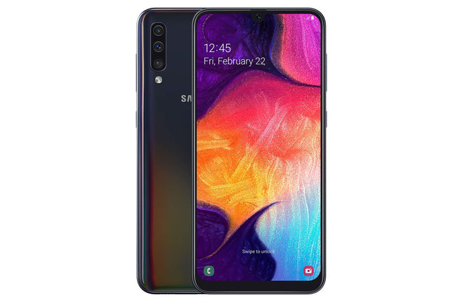2019 Samsung Galaxy A50 kahe SIM-kaardiga 128GB - must (uuendatud)