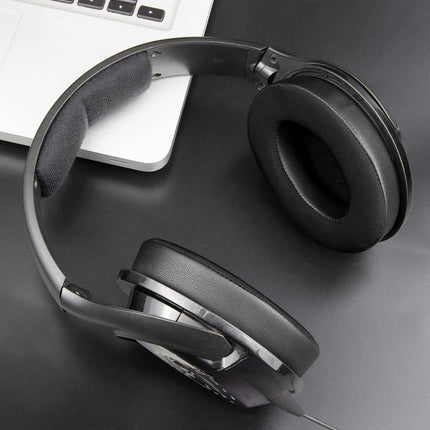 SOULWIT Cooling Gel Ear Pads for Sennheiser HD201/HD201S/HD206/HD200 Pro/HD180/HD418/HD419/HD421/HD428/HD429/HD438/HD439/HD448/HD449/HD451/HD461/HD471 Headphones, Cushions with Noise Isolating Foam