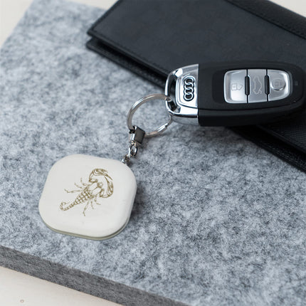 Nutale võtmeotsija - lõviotsing rakendusega Bluetooth, iOS ja Android, kogukonna otsingu funktsioon, esemete jälgimise tugi puldiga, rahakoti jälgija, hea idee teie kadunud esemete jaoks Skorpion