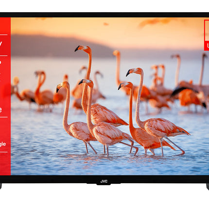 JVC LT-43VU2256 43-tolline televiisor/nutiteler (4K Ultra HD, HDR Dolby Vision, kolmekordne tuuner, Dolby Atmos) – sisaldab 6 kuud HD+ [2023]