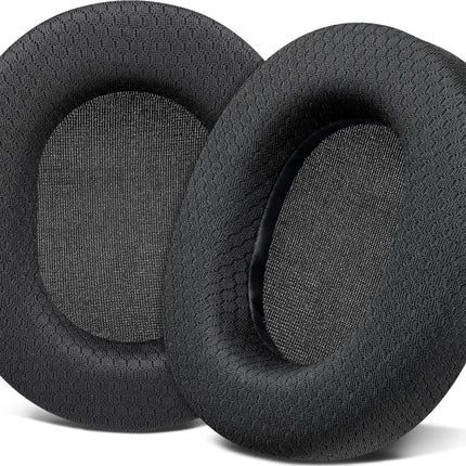 SOULWIT vahetuskõrvapadjad SteelSeries Arctis 1/3/5/Arctis 7/7+/7P/7P+/7X/7X+/9/9X/Pro/Prime kõrvaklappidele (ei sobi Arctis Nova mudelitele), mürasummutava vahuga padjad