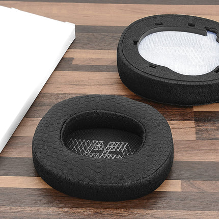 GEEKRIA võrkkangast kõrvapadjad JBL Live 650 BTNC, Lifestyle E65BTNC, Duet NC, Live 660 BTNC kõrvaklappidele, peakomplekt, kõrvaklapid, varuosad (must)