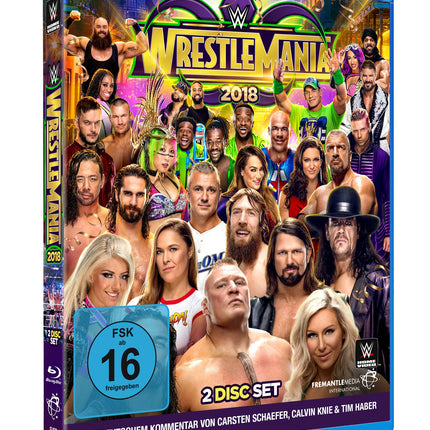 WWE: WrestleMania 34 [Blu-ray]