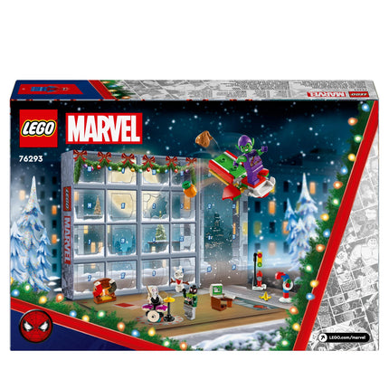 LEGO Ämblikmehe advendikalender 2024, superkangelase mänguasi, jõulukink poistele ja tüdrukutele vanuses 7 ja vanemad, ehitus- ja seikluskomplekt, jõulukink 76293