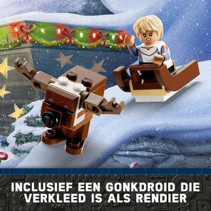 LEGO 75366 Star Wars Advent Calendar 2023, Christmas calendar with 24 gifts, including 9 figures, 10 vehicle toys and 5 mini models, Advent gift for Christmas for children and fans