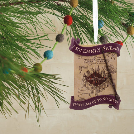 Hallmark Harry Potter Marauderi kaart jõulukaunistus Harry Potteri kaunistus jõuludeks rippuv jõulukaunistus kingitused jõuludeks