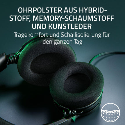 Razer Kraken V4 X - juhtmega arvutimängude peakomplekt (Triforce 40 mm draiverid, sissetõmmatav kardioidmikrofon, 7.1 ruumiline heli, Chroma RGB, arvuti - konsoolide ja mobiiltelefonide jaoks USB-C kaudu) must