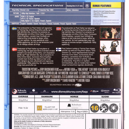 King Arthur - Blu Ray/Movies/Standard/Blu-Ray