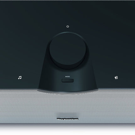 TechniSat AUDIOMASTER MR3 – 90-vatine ELAC WiFi kõlar ja internetiraadio (UPnP/DLNA heli voogedastusega, mitmetoaline kõlar internetiraadio, Spotify ja Bluetoothi ​​jaoks) must/hõbedane