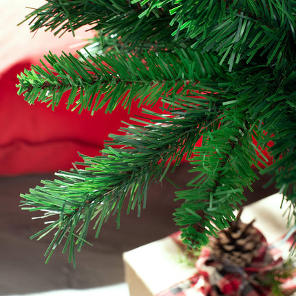 WeRChristmas Promo Christmas Tree, Pinewood, with 521 Tips, Green, 6 ft/1.8 m