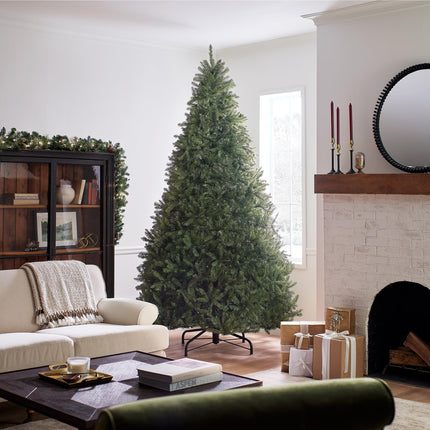 National Tree Company kunstkuusk, roheline, Dunhilli kuusk, alusega, 2,4 m