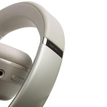 JBL Tour One M2 – juhtmevabad kõrvaklapid – Bluetooth-kõrvaklapid adaptiivse mürasummutusega – šampanjahall – kuni 40 tundi taasesitusaega ühe laadimisega