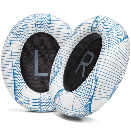 WC Wicked Cushions Upgraded Replacement Ear Pads for Bose 700 Noise Cancelling Headphones (NC700) – Softer PU Leather, Luxurious Memory Foam, Extra Thickness, Extra Durable | Ivory Tide