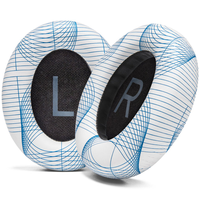 WC Wicked Cushions Upgraded Replacement Ear Pads for Bose 700 Noise Cancelling Headphones (NC700) – Softer PU Leather, Luxurious Memory Foam, Extra Thickness, Extra Durable | Ivory Tide