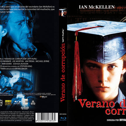 Näidistudeng 1998 / Apt Pupil/Un élève doué/L'allievo Blu-ray EL-i import saksakeelse heliga